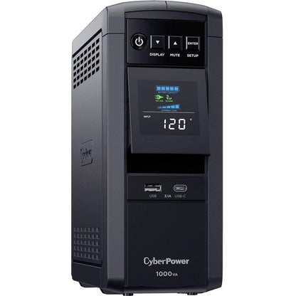 Cyberpower Cp1000Pfclcd Uninterruptible Power Supply (Ups) Line-Interactive 1 Kva 600 W 10 Ac Outlet(S)