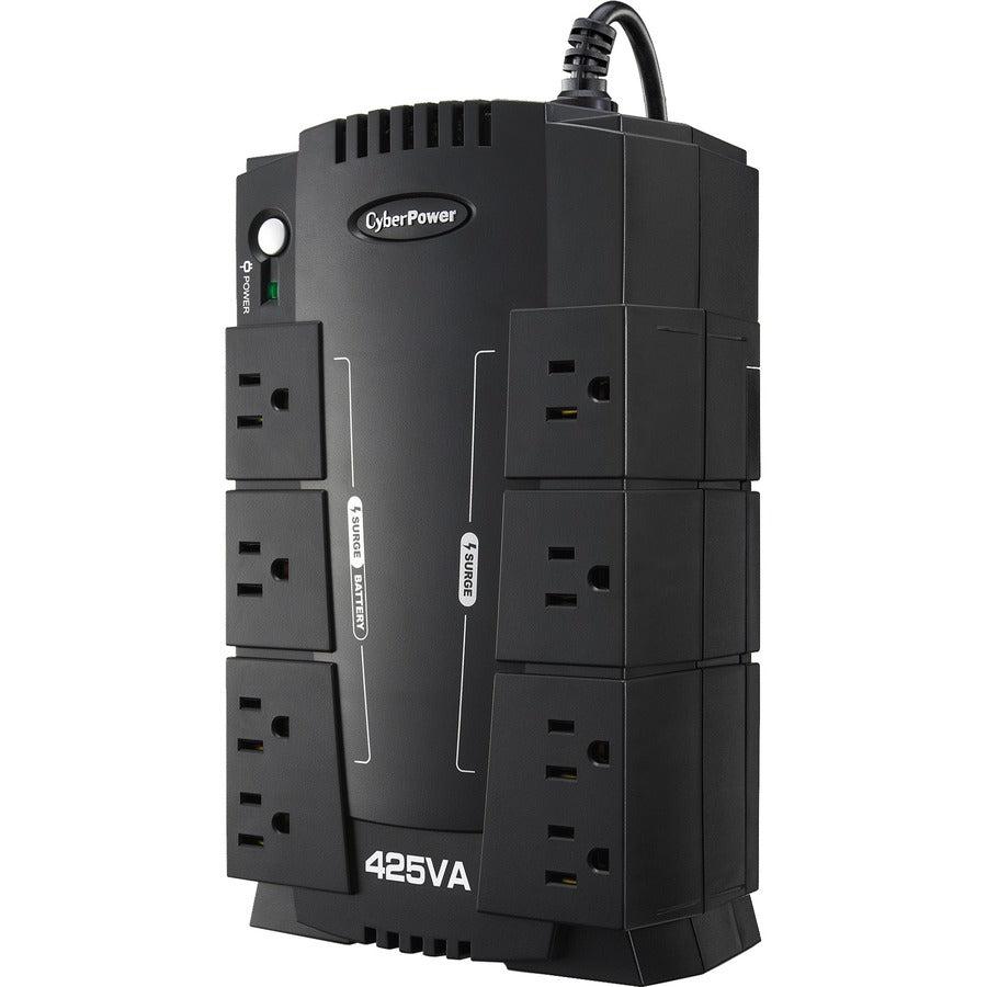 Cyberpower Cp425Slg Uninterruptible Power Supply (Ups) 0.425 Kva 255 W 8 Ac Outlet(S)