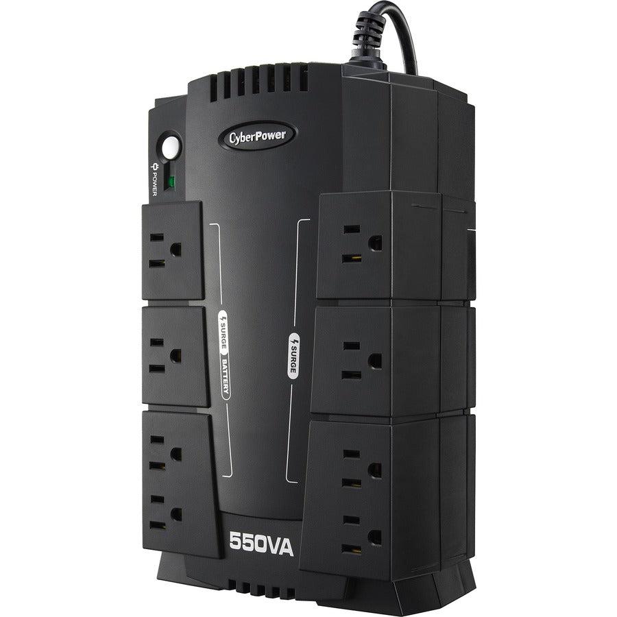 Cyberpower Cp550Slg Uninterruptible Power Supply (Ups) Standby (Offline) 0.55 Kva 330 W 8 Ac Outlet(S)
