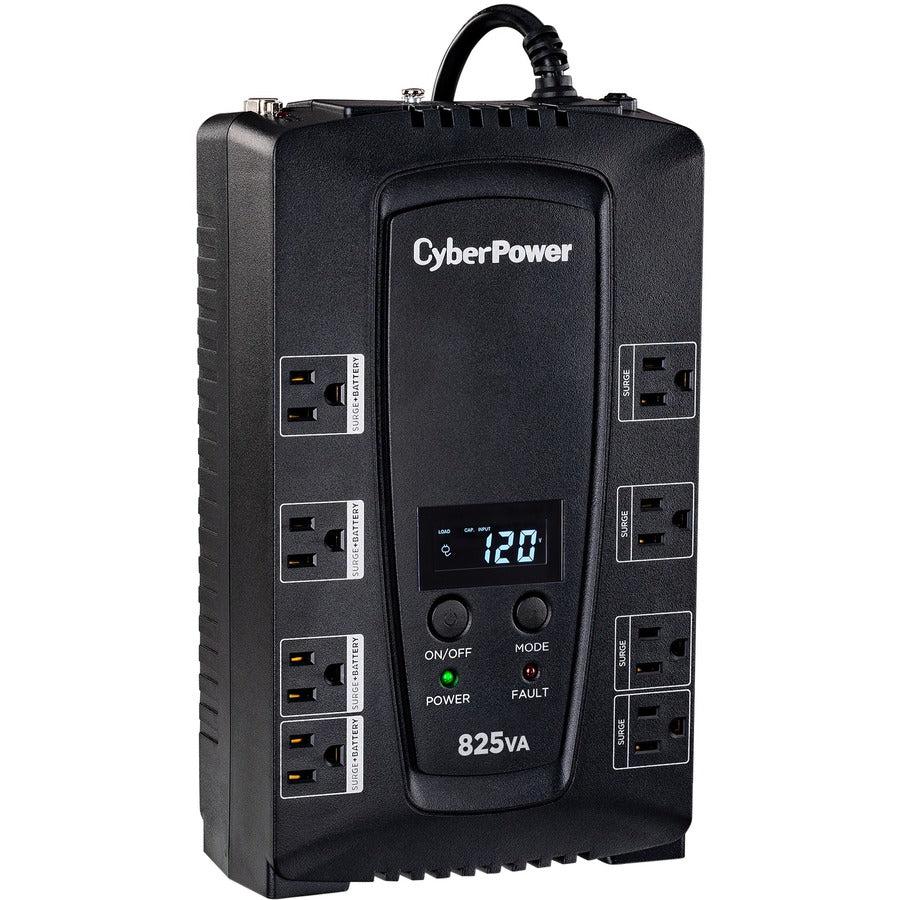 Cyberpower Cp825Lcd Uninterruptible Power Supply (Ups) Standby (Offline) 0.825 Kva 450 W