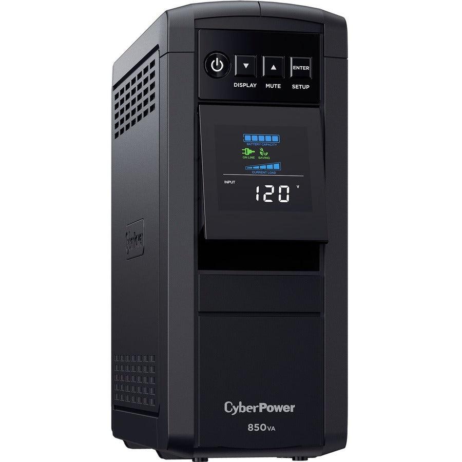 Cyberpower Cp850Pfclcd Uninterruptible Power Supply (Ups) Line-Interactive 0.85 Kva 510 W 10 Ac Outlet(S)