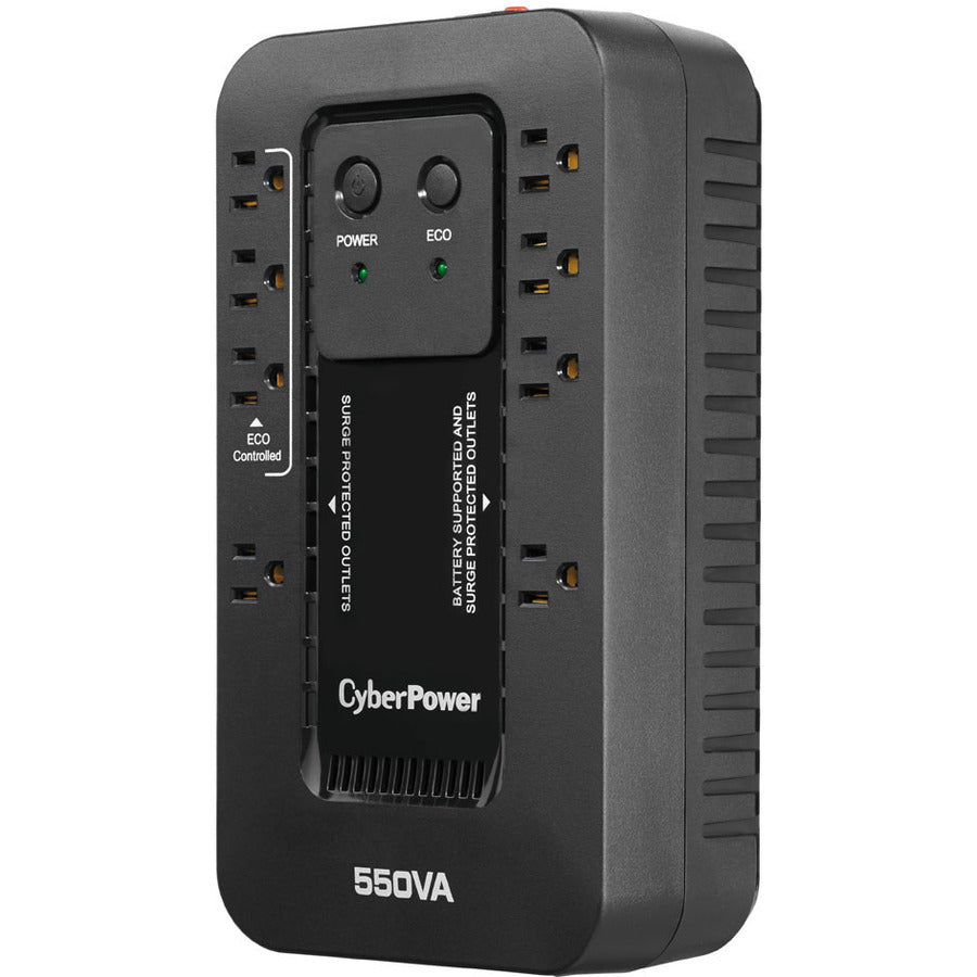 Cyberpower Ec550G Uninterruptible Power Supply (Ups) Standby (Offline) 0.55 Kva 330 W 8 Ac Outlet(S)