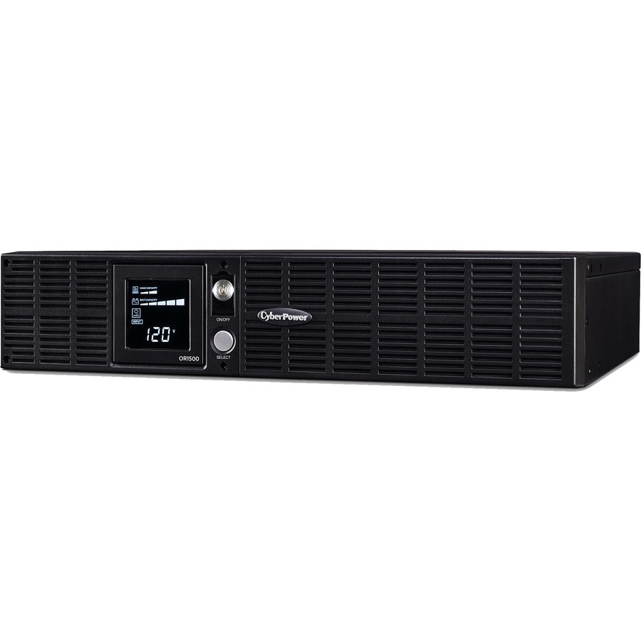 Cyberpower Or1500Lcdrt2U Uninterruptible Power Supply (Ups) Line-Interactive 1.5 Kva 900 W 8 Ac Outlet(S)