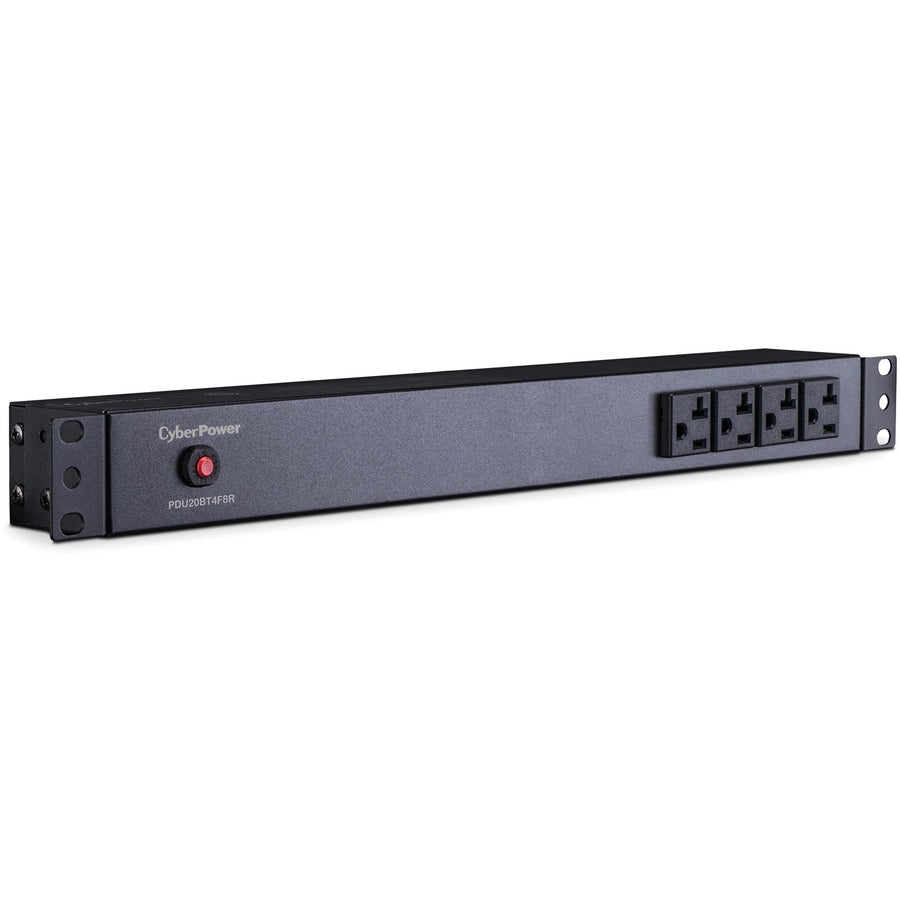 Cyberpower Pdu20Bt4F8R Power Distribution Unit (Pdu) 12 Ac Outlet(S) 1U Black