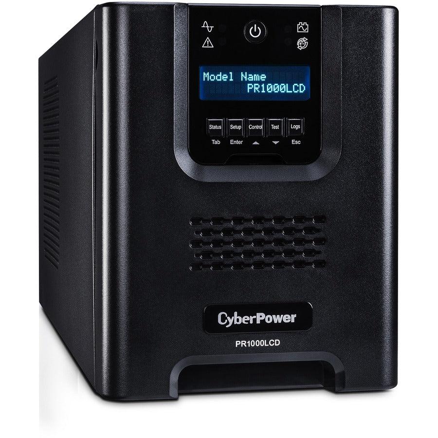 Cyberpower Pr1000Lcd Uninterruptible Power Supply (Ups) 1 Kva 700 W 8 Ac Outlet(S)