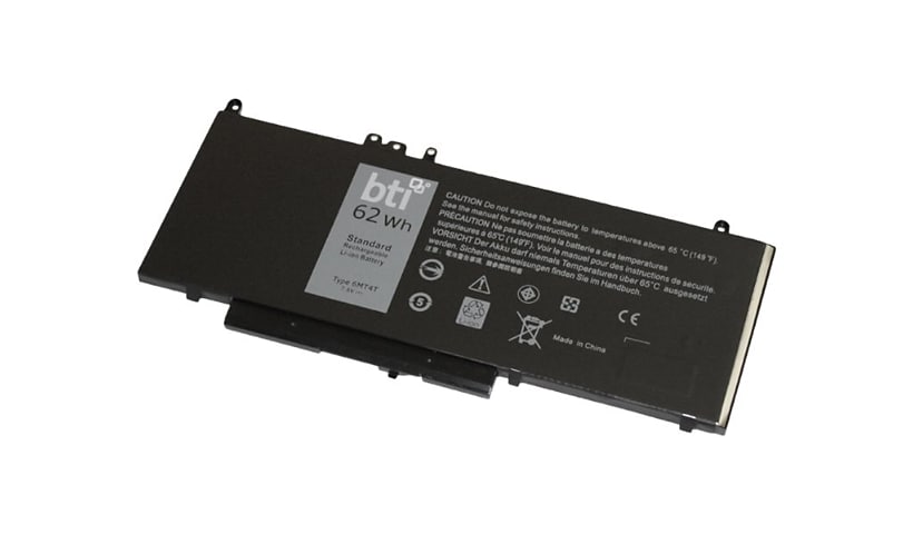 Dell-Imsourcing 62 Whr 4-Cell Primary Lithium-Ion Battery 451-Bbtw