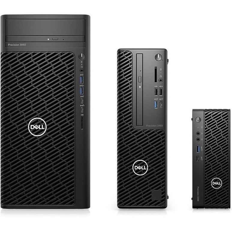 Dell Precision 3000 3260 Workstation - Intel Core I5 Hexa-Core (6 Core) I5-12500 12Th Gen 3 Ghz - 16 Gb Ddr5 Sdram Ram - 512 Gb Ssd - Ultra Small - Black