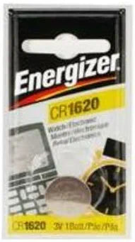 Energizer 3V Lithium Cel,Button Battery Ecr1620Bp
