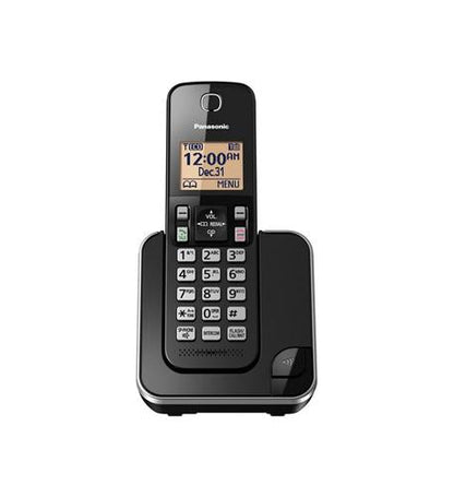 Expandable Cordless Phone in Black- 1HS KX-TGC350B