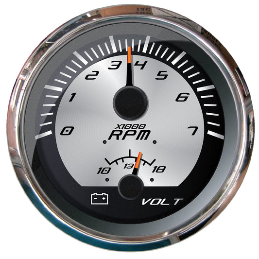 Faria Platinum 4" Multi-Function - Tachometer &amp; Voltmeter