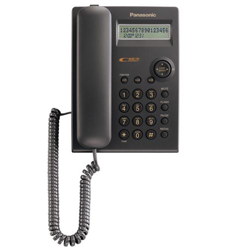Feature Phone w/ Caller ID Black KX-TSC11B