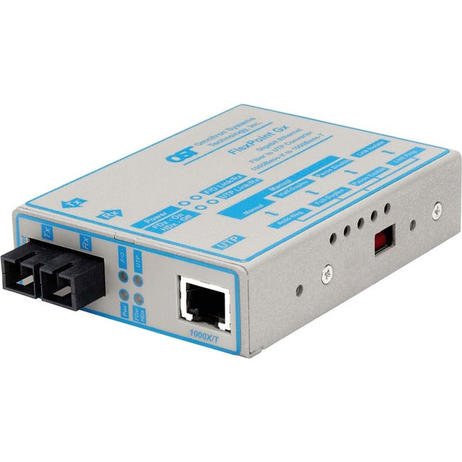 Flexpoint 1000Mbps Gigabit Ethernet Fiber Media Converter Rj45 Sc Multimode 550M 4370-0