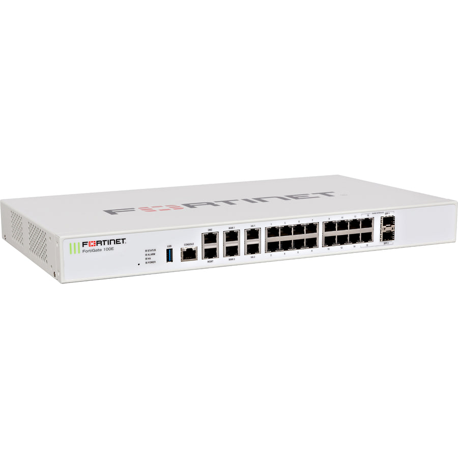 Fortinet Fortigate 100E Network Security/Firewall Appliance Fg-100E-Bdl-Usg-900-60