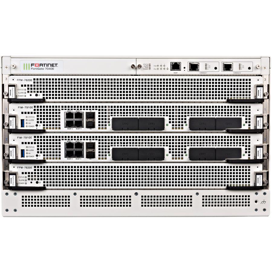 Fortinet Fortigate 7040E Network Security/Firewall Appliance Fg-7040E-4-Bdl-Usg-950-12
