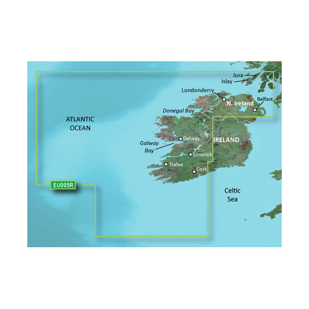 Garmin BlueChart&reg; g3 HD - HEU005R - Ireland, West Coast - microSD&trade;/SD&trade;