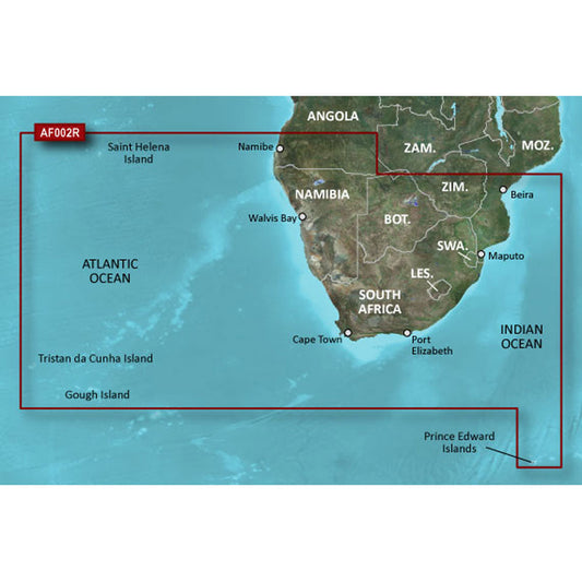 Garmin BlueChart&reg; g3 HD - HXAF002R - South Africa - microSD&trade;/SD&trade;
