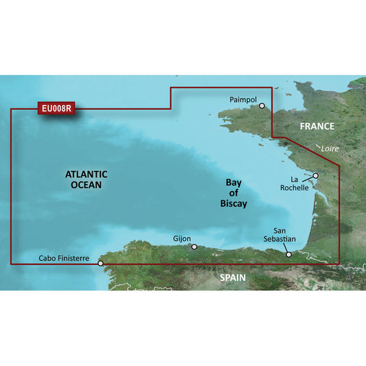 Garmin BlueChart&reg; g3 HD - HXEU008R - Bay of Biscay - microSD&trade;/SD&trade;
