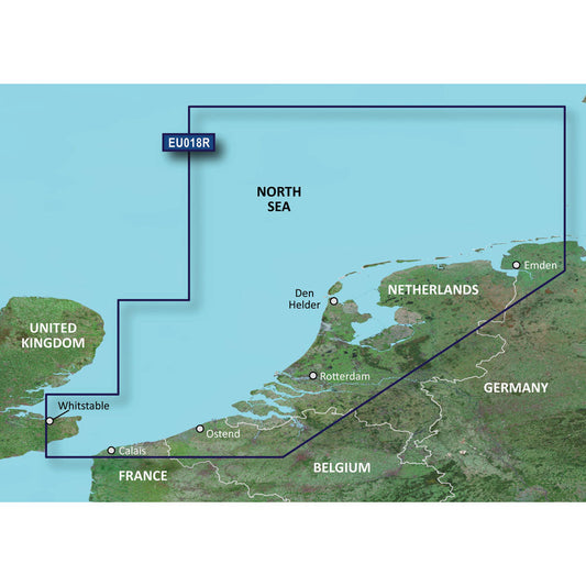 Garmin BlueChart&reg; g3 HD - HXEU018R - The Netherlands - microSD&trade;/SD&trade;