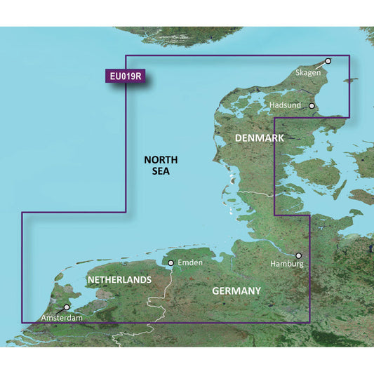 Garmin BlueChart&reg; g3 HD - HXEU019R - Alborg to Amsterdam - microSD&trade;/SD&trade;