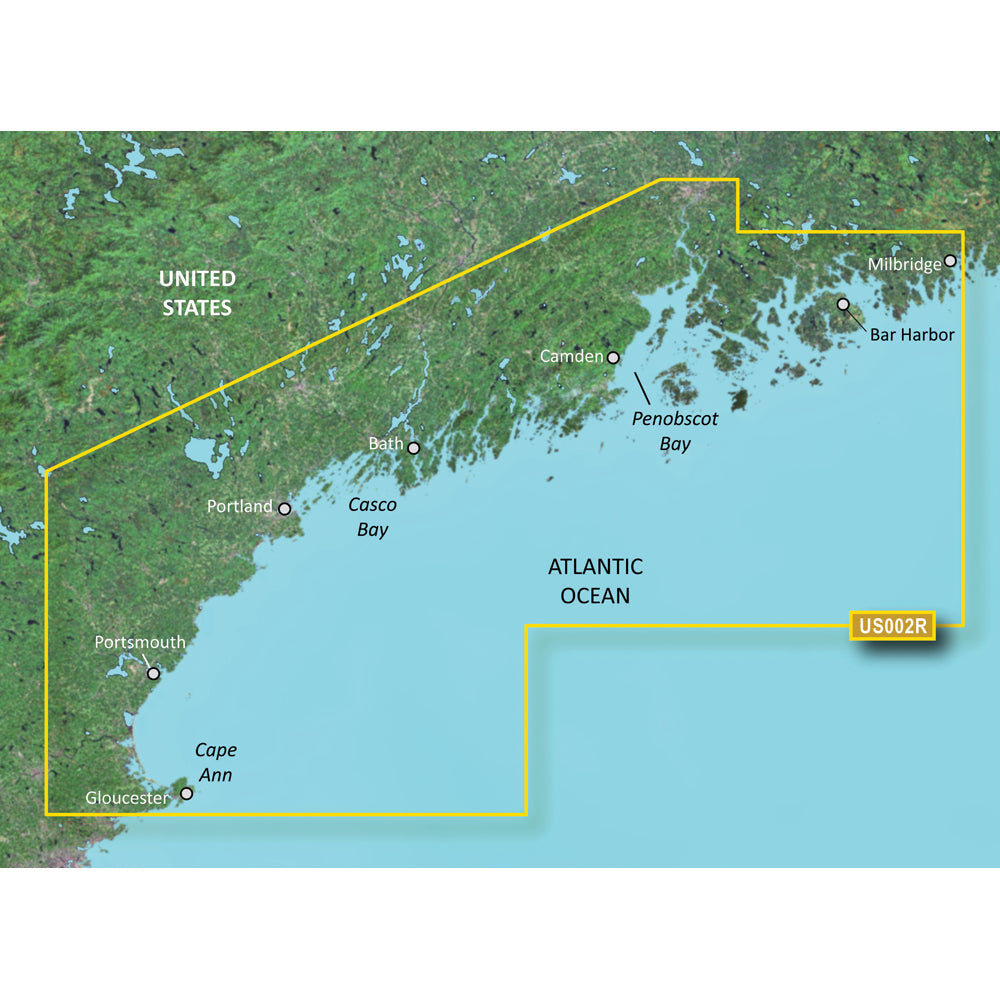 Garmin BlueChart&reg; g3 Vision&reg; HD - VUS002R - South Maine - microSD&trade;/SD&trade;