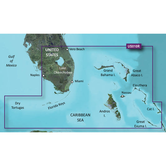 Garmin BlueChart&reg; g3 Vision&reg; HD - VUS010R - Southeast Florida - microSD&trade;/SD&trade;