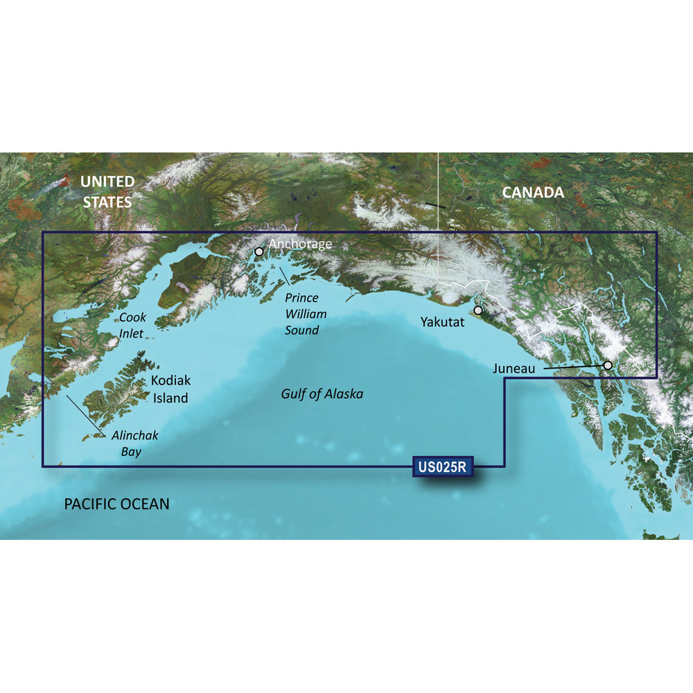 Garmin BlueChart&reg; g3 Vision&reg; HD - VUS025R - Anchorage - Juneau - microSD&trade;/SD&trade;