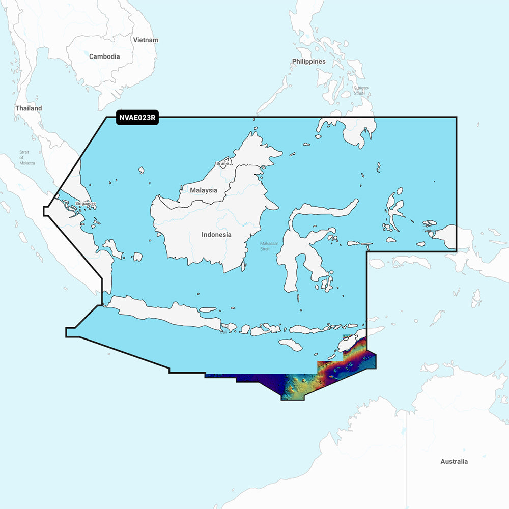 Garmin Navionics Vision+ NVAE023R - Java &amp; Borneo - Marine Chart
