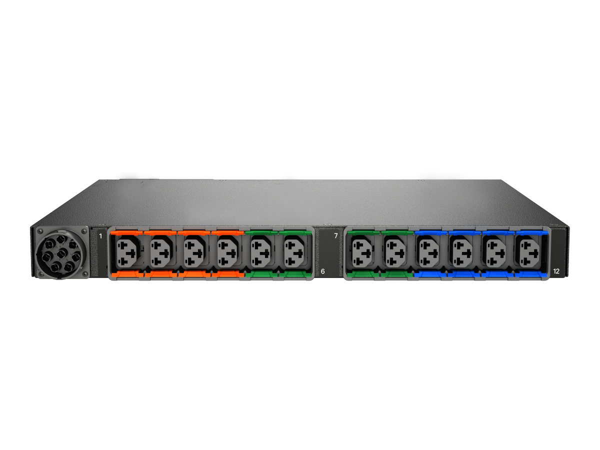 Geist rPDU 12-Outlets PDU - Switched Outlet Monitored - Universal Input - 12 x Combination C13/C19 - Horizontal</p>

Product Type: PDU