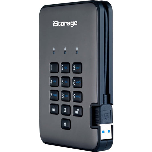 Istorage Diskashur Pro2 512 Gb Portable Rugged Solid State Drive - 2.5" External - Taa Compliant IS-DAP2-256-SSD-512-C-X