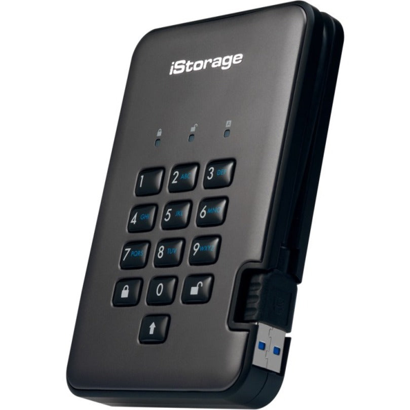 Istorage Diskashur Pro2 8 Tb Portable Rugged Solid State Drive - 2.5" External - Taa Compliant IS-DAP2-256-SSD-8000-C-X