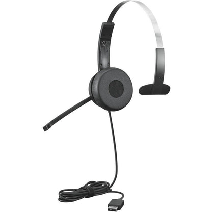 Lenovo 100 Mono Headset Wired Head-Band Office/Call Center Usb Type-A Black
