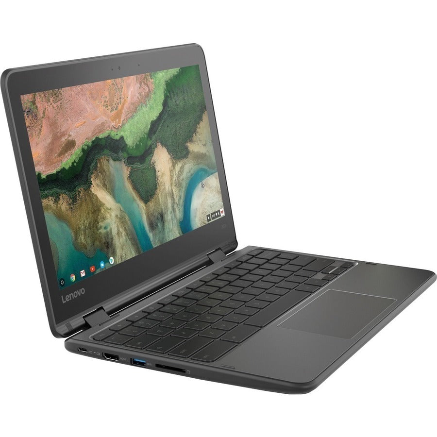 Lenovo 300E Chromebook 2Nd Gen 81Mb0065Us 11.6" Touchscreen Convertible 2 In 1 Chromebook - Hd - 1366 X 768 - Intel Celeron N4120 Quad-Core (4 Core) 1.10 Ghz - 8 Gb Total Ram - 64 Gb Flash Memory - Black