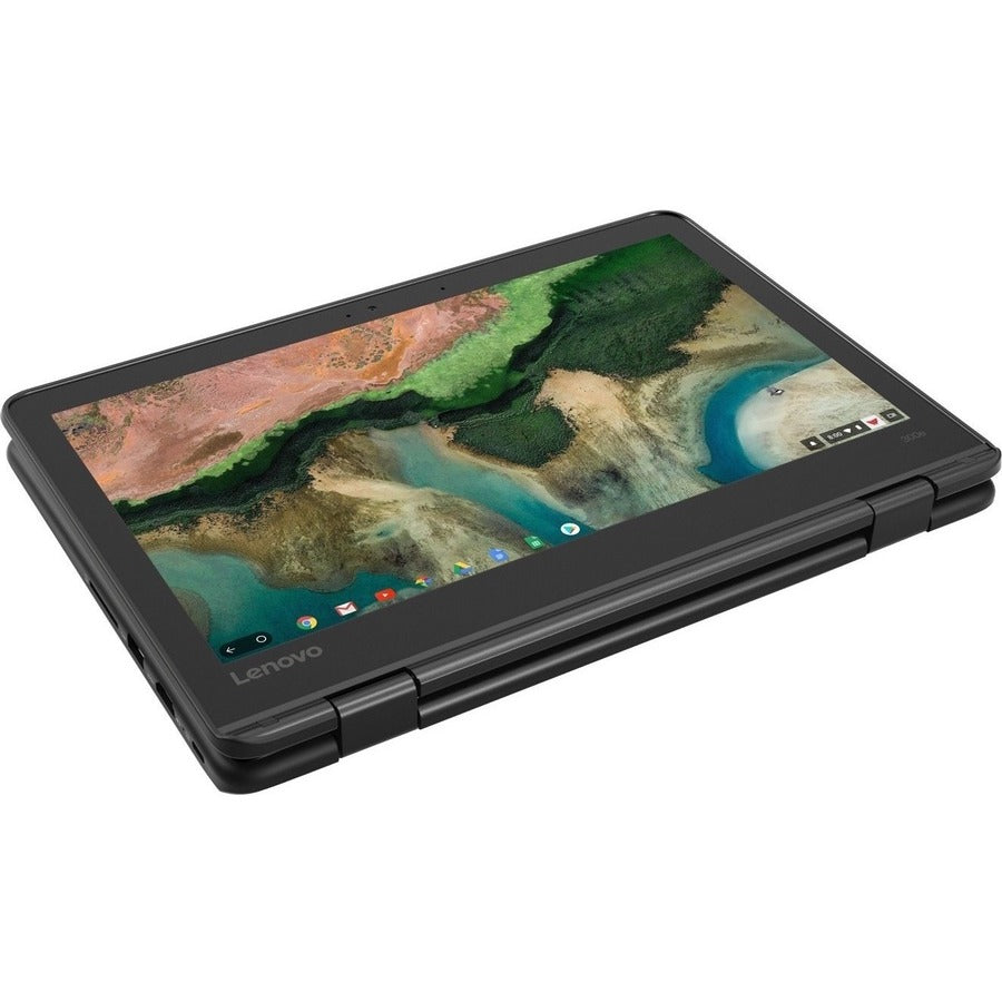 Lenovo 300E Chromebook 2Nd Gen 81Mb0066Us 11.6" Touchscreen Convertible 2 In 1 Chromebook - Hd - 1366 X 768 - Intel Celeron N4020 Dual-Core (2 Core) 1.10 Ghz - 4 Gb Total Ram - 32 Gb Flash Memory - Black