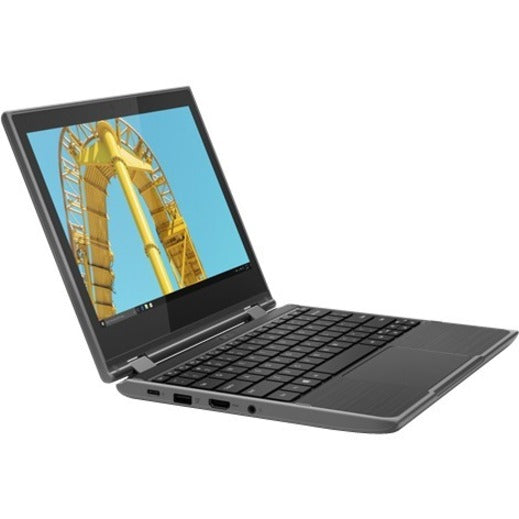 Lenovo 300E Windows 2Nd Gen 81M900Ecus 11.6" Touchscreen Netbook - Hd - 1366 X 768 - Intel Pentium Silver N5030 Quad-Core (4 Core) 1.10 Ghz - 4 Gb Total Ram - 4 Gb On-Board Memory - 128 Gb Ssd - Black