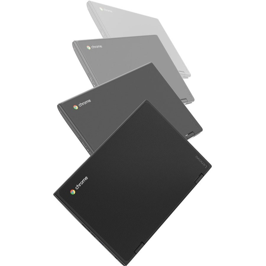 Lenovo 500E Chromebook 29.5 Cm (11.6") Touchscreen Hd Intel® Celeron® N 8 Gb Lpddr4-Sdram 64 Gb Emmc Wi-Fi 5 (802.11Ac) Chrome Os Black