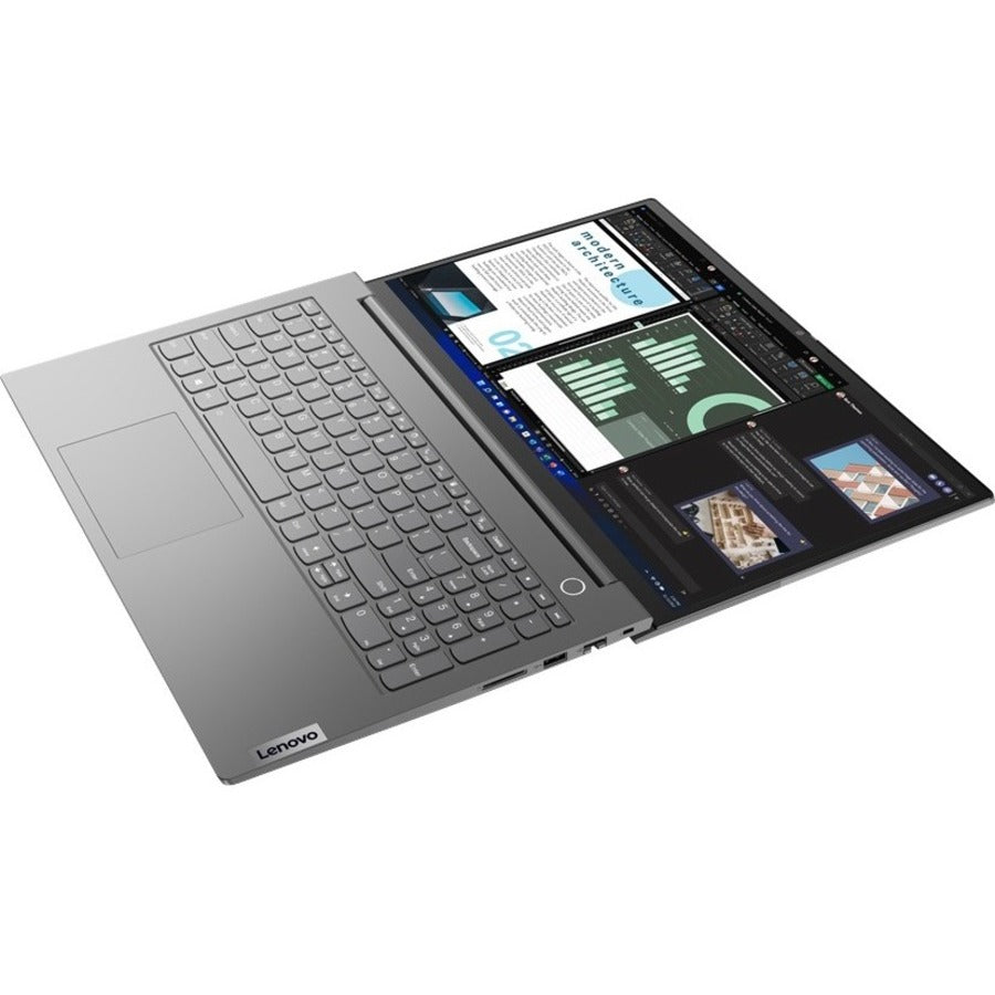 Lenovo Thinkbook 15 G4 Aba 21Dl0051Us 15.6" Notebook - Full Hd - 1920 X 1080 - Amd Ryzen 7 5825U Octa-Core (8 Core) 2 Ghz - 16 Gb Total Ram - 8 Gb On-Board Memory - 512 Gb Ssd - Mineral Gray