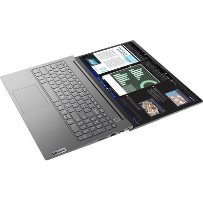 Lenovo Thinkbook 15 G4 Aba 21Dl0051Us 15.6" Notebook - Full Hd - 1920 X 1080 - Amd Ryzen 7 5825U Octa-Core (8 Core) 2 Ghz - 16 Gb Total Ram - 8 Gb On-Board Memory - 512 Gb Ssd - Mineral Gray