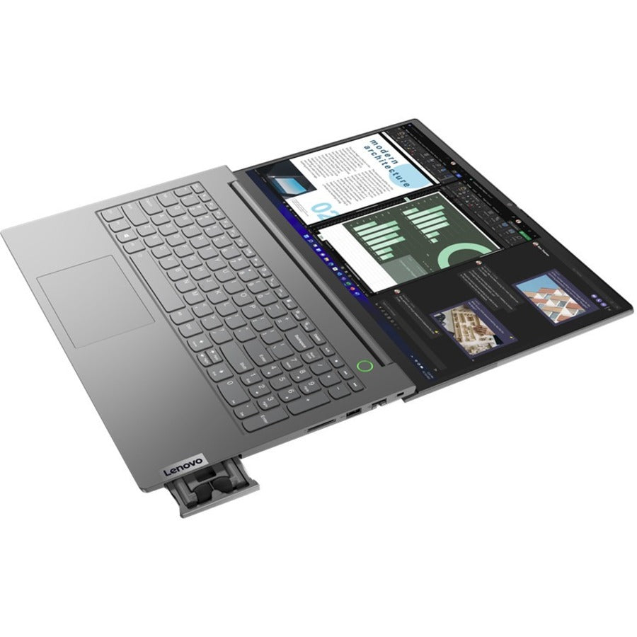 Lenovo Thinkbook 15 G4 Iap 21Dj000Pus 15.6" Notebook - Full Hd - 1920 X 1080 - Intel Core I5 12Th Gen I5-1235U Deca-Core (10 Core) 1.30 Ghz - 8 Gb Total Ram - 8 Gb On-Board Memory - 256 Gb Ssd - Mineral Gray