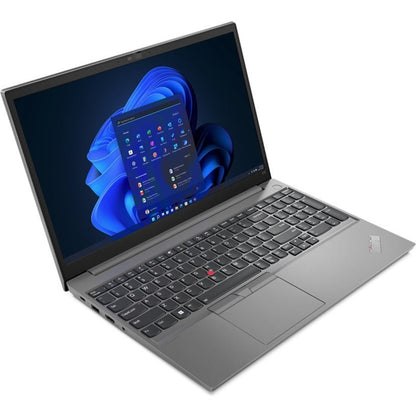 Lenovo Thinkpad E15 Gen 4 21E6007Gus 15.6" Notebook - Full Hd - 1920 X 1080 - Intel Core I7 12Th Gen I7-1255U Deca-Core (10 Core) - 16 Gb Total Ram - 8 Gb On-Board Memory - 512 Gb Ssd - Mineral Metallic