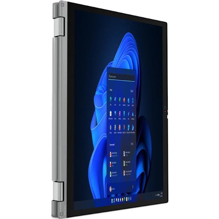 Lenovo Thinkpad L13 Yoga Gen 3 21Bb0064Us 13.3" Touchscreen Convertible 2 In 1 Notebook - Wuxga - 1920 X 1200 - Amd Ryzen 5 Pro 5675U Hexa-Core (6 Core) 2.30 Ghz - 8 Gb Total Ram - 8 Gb On-Board Memory - 256 Gb Ssd - Storm Gray