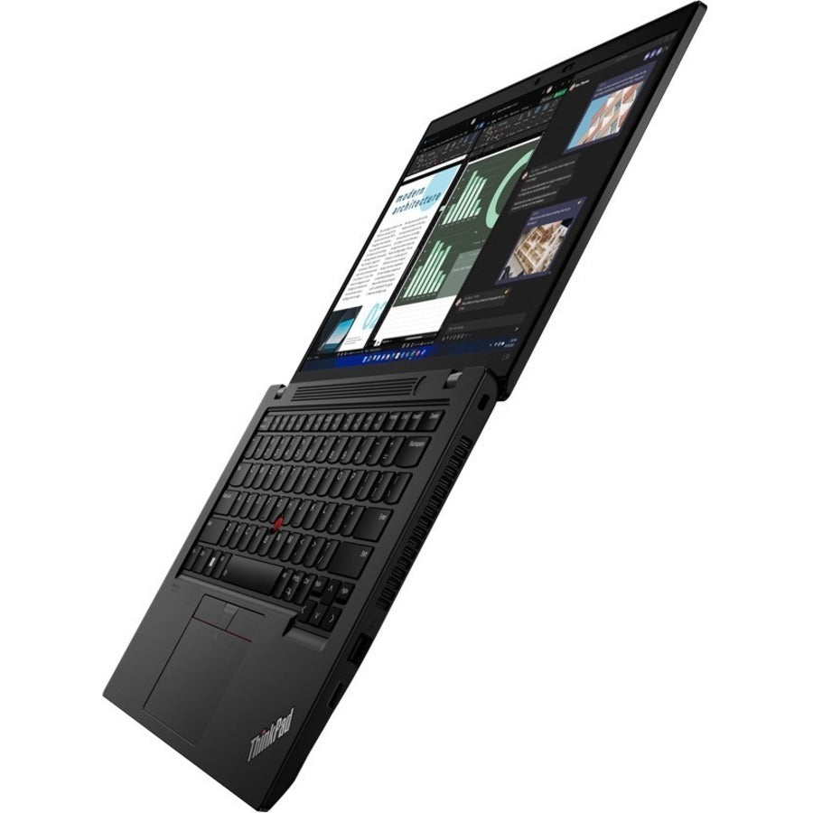 Lenovo Thinkpad L14 Gen 3 21C1004Bus 14" Touchscreen Notebook - Full Hd - 1920 X 1080 - Intel Core I7 12Th Gen I7-1255U Deca-Core (10 Core) - 16 Gb Total Ram - 256 Gb Ssd - Thunder Black