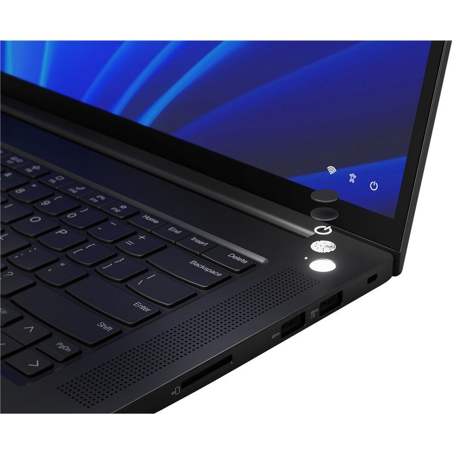 Lenovo Thinkpad P1 Gen 5 21Dc003Bus 16" Notebook - Wuxga - 1920 X 1200 - Intel Core I7 12Th Gen I7-12700H Tetradeca-Core (14 Core) - 16 Gb Total Ram - 512 Gb Ssd - Black