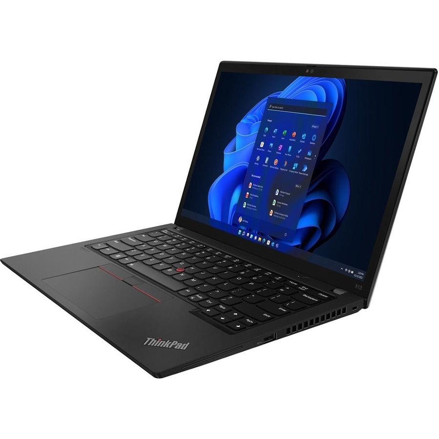 Lenovo Thinkpad X13 Gen 3 21Cm0026Us 13.3" Touchscreen Notebook - Wuxga - 1920 X 1200 - Amd Ryzen 7 Pro 6850U Octa-Core (8 Core) 2.70 Ghz - 16 Gb Total Ram - 16 Gb On-Board Memory - 512 Gb Ssd - Thunder Black