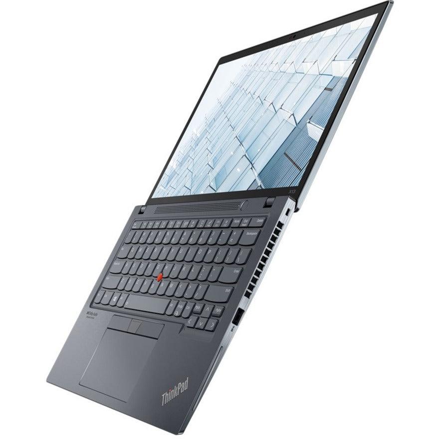 Lenovo Thinkpad X13 Notebook 33.8 Cm (13.3") Touchscreen Full Hd Amd Ryzen™ 5 Pro 16 Gb Lpddr4X-Sdram 512 Gb Ssd Wi-Fi 6 (802.11Ax) Windows 10 Pro Grey