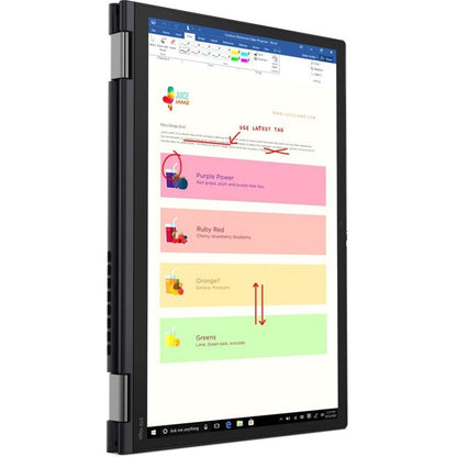 Lenovo Thinkpad X13 Yoga Gen 2 20W8002Tus 13.3" Touchscreen Convertible 2 In 1 Notebook - Wuxga - 1920 X 1200 - Intel Core I7 11Th Gen I7-1185G7 Quad-Core (4 Core) 3 Ghz - 16 Gb Total Ram - 512 Gb Ssd - Black