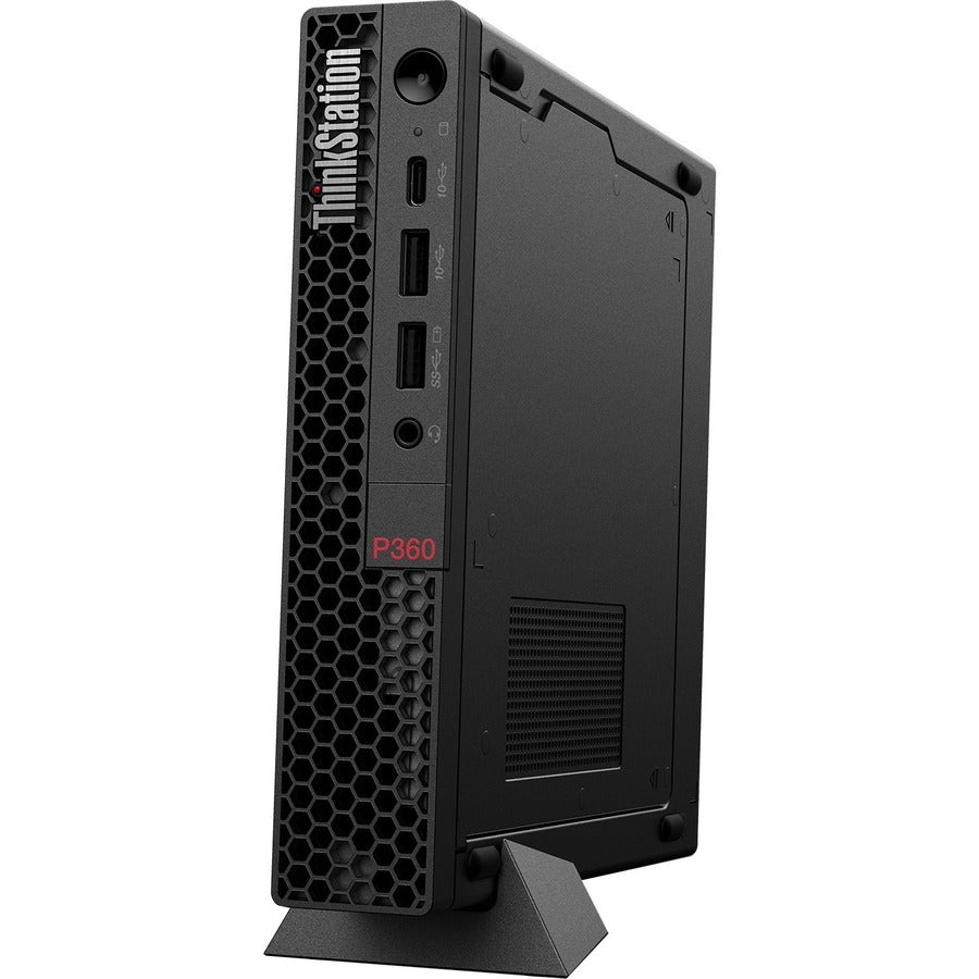 Lenovo Thinkstation P360 30Fa001Bus Workstation - 1 X Intel Core I7 Dodeca-Core (12 Core) I7-12700T 12Th Gen 1.40 Ghz - 32 Gb Ddr5 Sdram Ram - 1 Tb Ssd - Tiny - Black