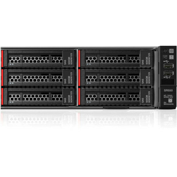 Lenovo Thinksystem Sr550 Server 61.4 Tb 1.8 Ghz 16 Gb Rack (2U) Intel® Xeon® 750 W Ddr4-Sdram