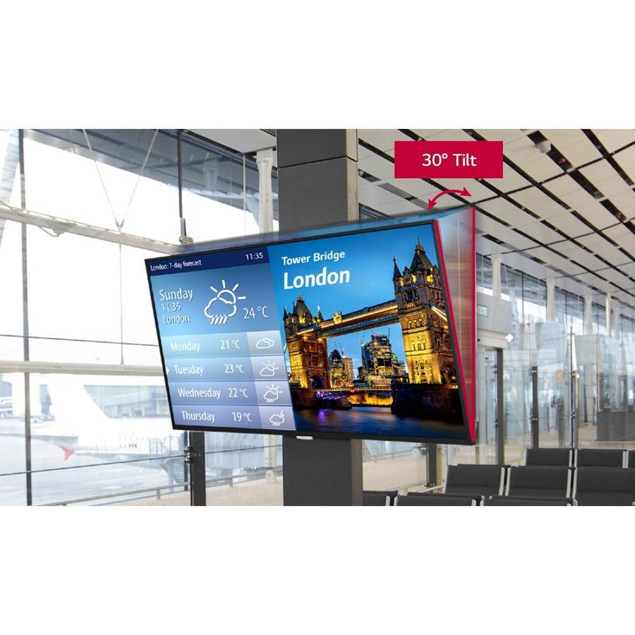 Lg 65Uh5F-H Signage Display Digital Signage Flat Panel 165.1 Cm (65") Ips 500 Cd/M² 4K Ultra Hd Black Built-In Processor Web Os 24/7