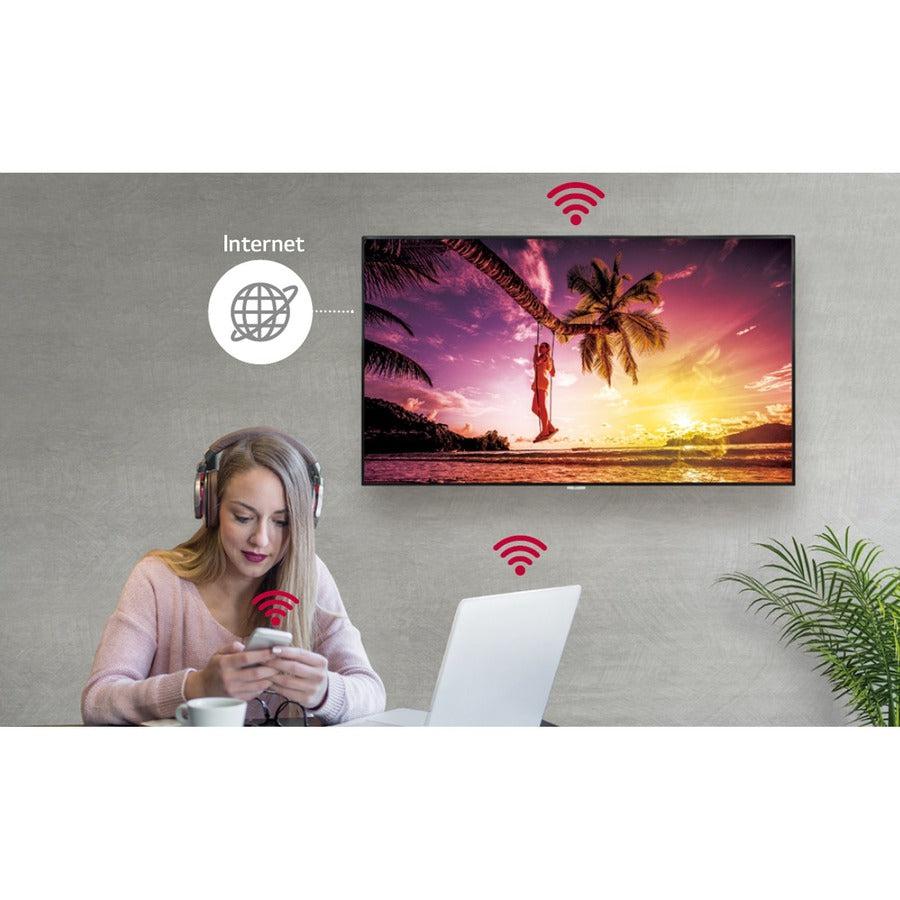 Lg 75Uh5F-H Signage Display Digital Signage Flat Panel 190.5 Cm (75") Ips Wi-Fi 500 Cd/M² 4K Ultra Hd Black Web Os 24/7