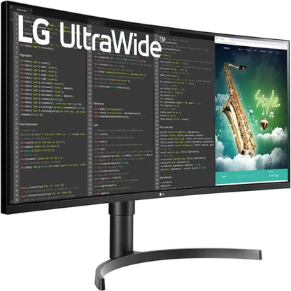 Lg Ultrawide 35Bn75Cn-B 35" Uw-Qhd Curved Screen Led Gaming Lcd Monitor - 21:9 - Textured Black, Black Hairline